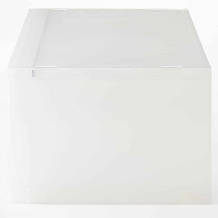 無印良品　ポリプロピレンケース　8個 ポリプロピレン 小物収納ケース 中 ホワイトグレー | 無印良品